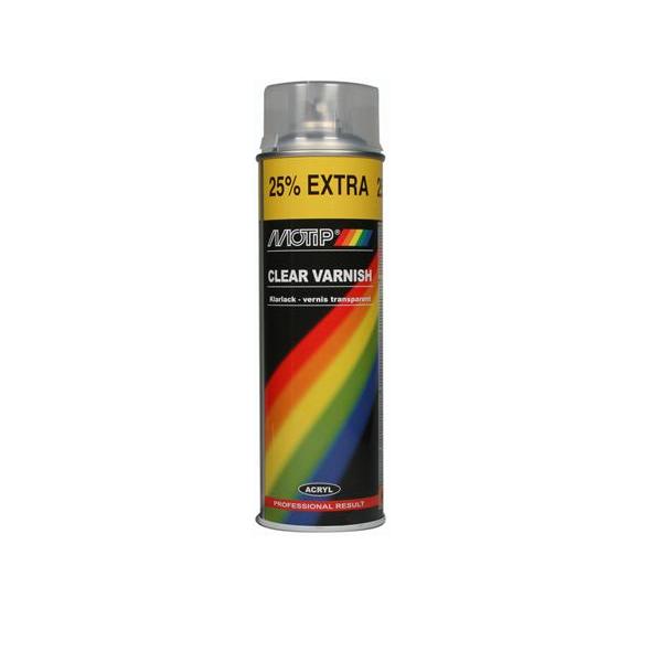 Motip Blanke Lak Hoogglans 04009 Spuitbus 500 Ml
