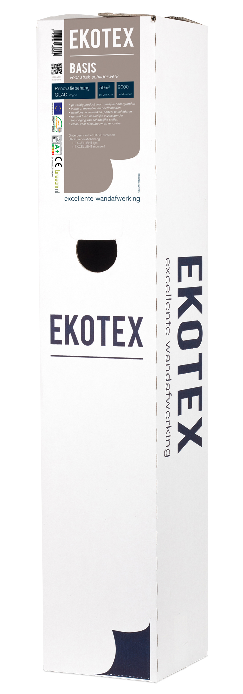 Ekotex Projectvlies 9001 Rol 50mtr