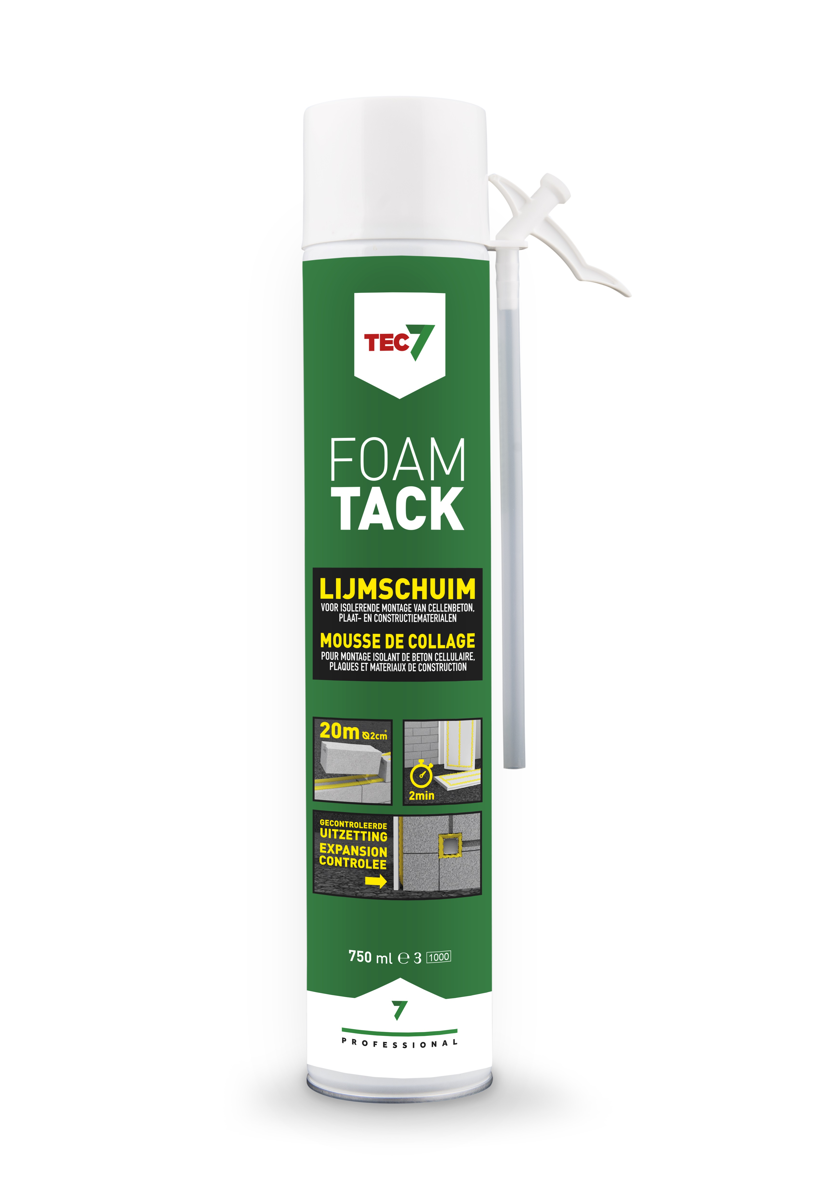 750ml Foam Tack  Lijmschuim