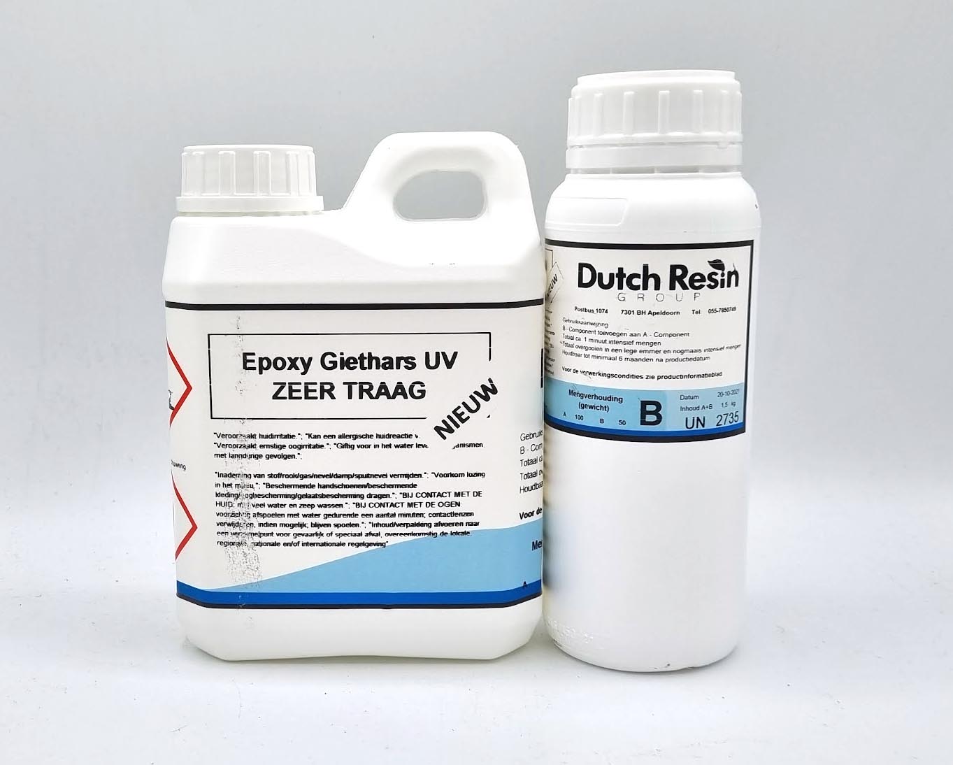Dutch Resin Gietepoxy ZEER TRAAG