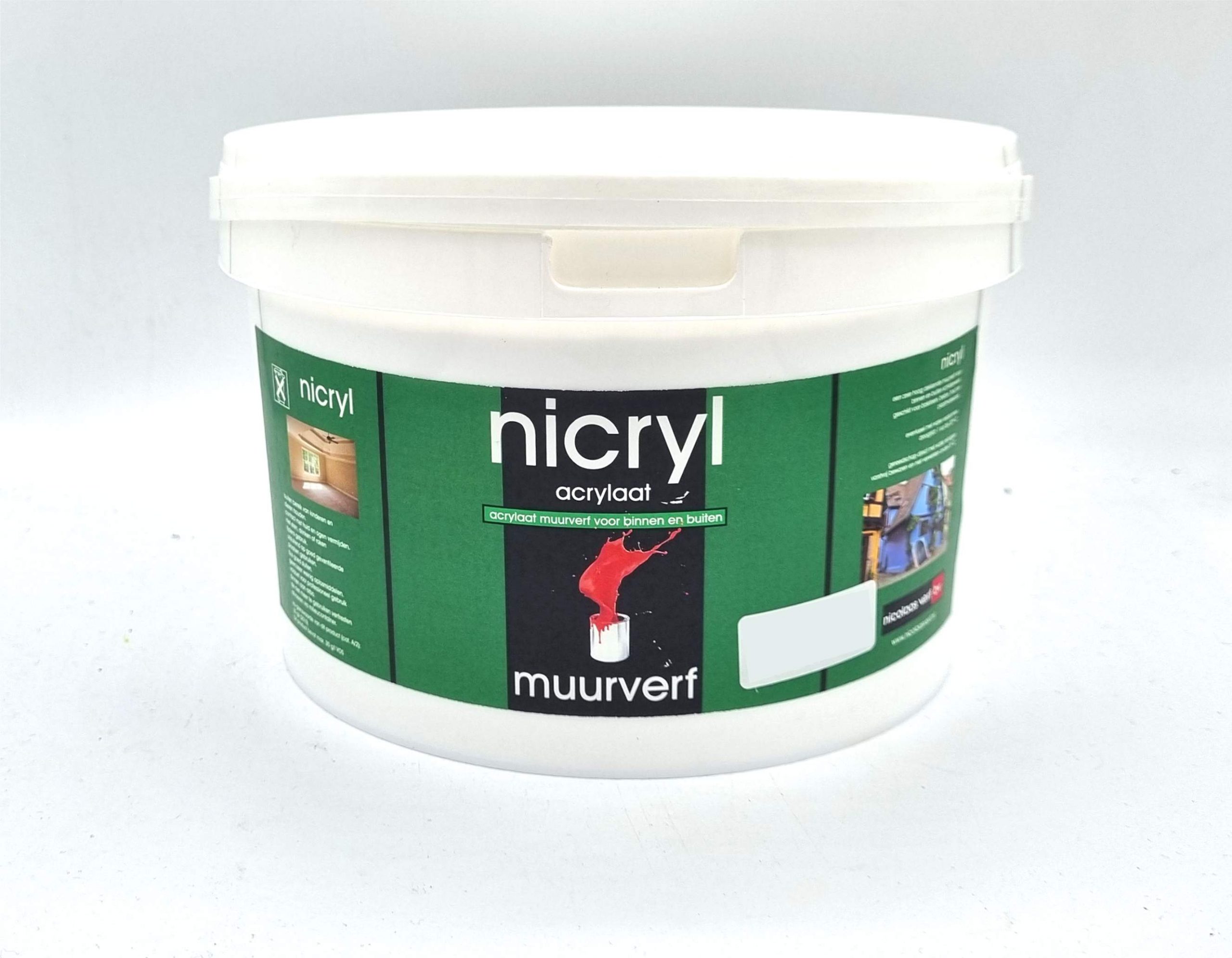 Nicryl Extra Dekkende Latex Muurverf