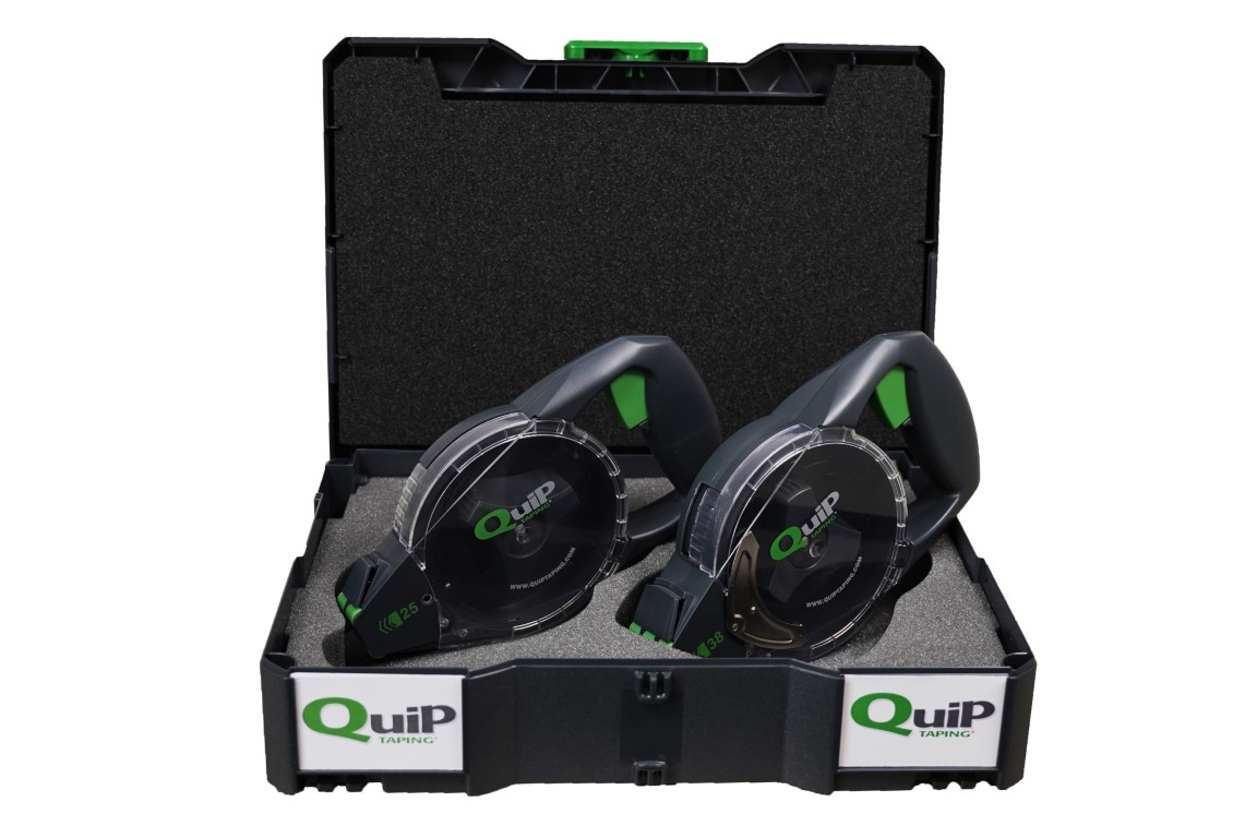 Quip Taping Systainer Transportkoffer Met QuiP25 En QuiP38 Tape Dispensers