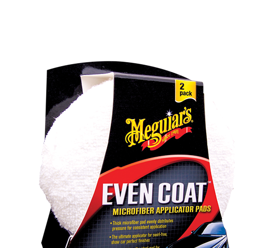 Meguiar’s Even Coat Microfibre Applicator Pads 2-pack