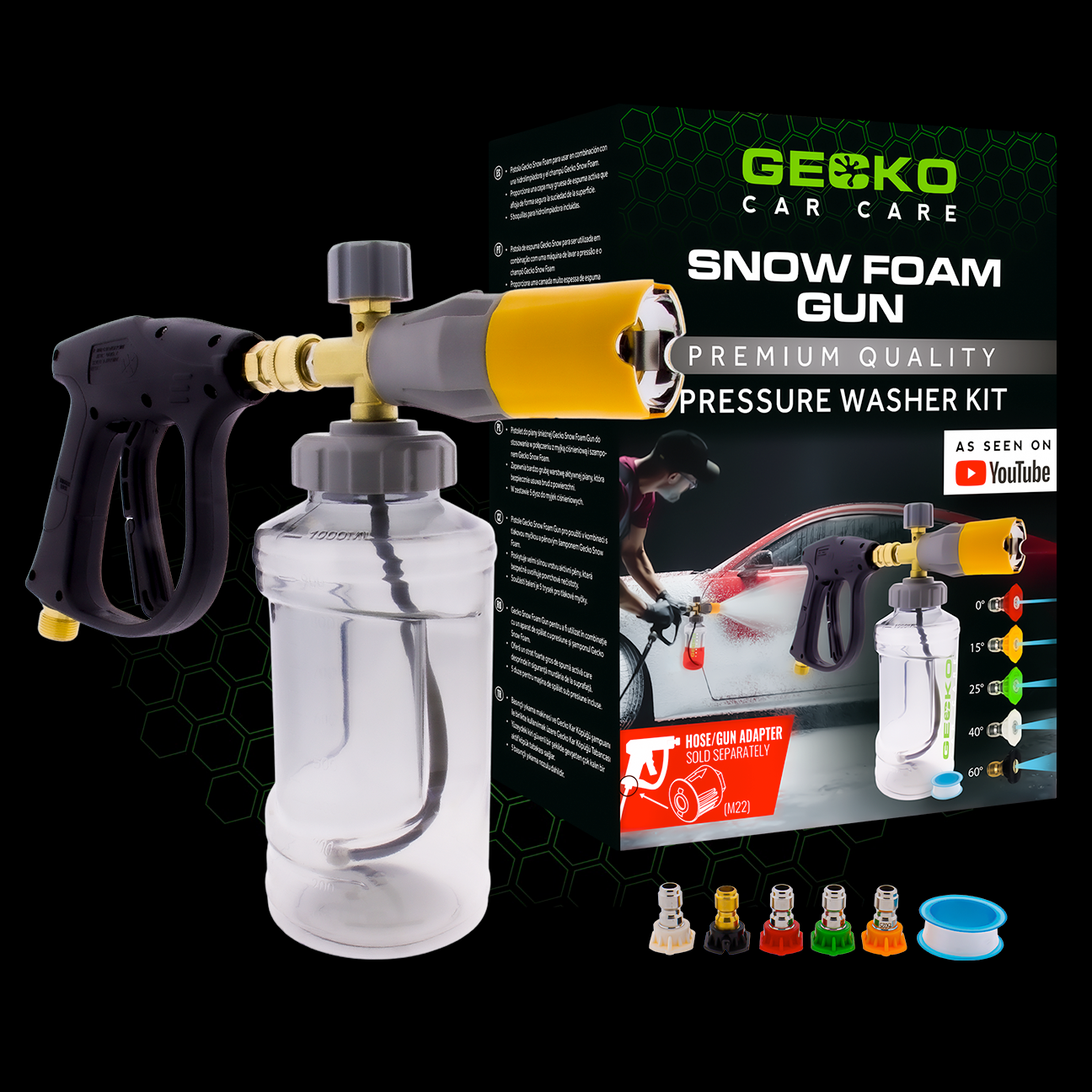 687889-gecko-snow-foam-gun 687889-gecko-snow-foam-gun