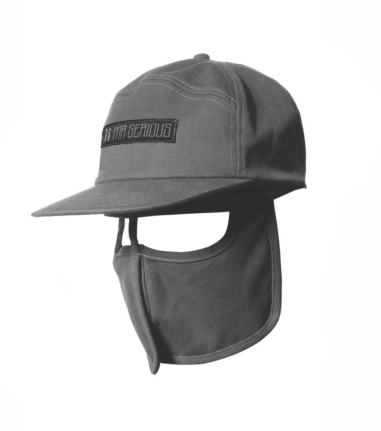 Unknown-cap-mask-down-grey Mr Serious