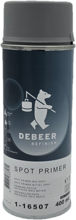 De Beer Spot Primer Midden Grijs