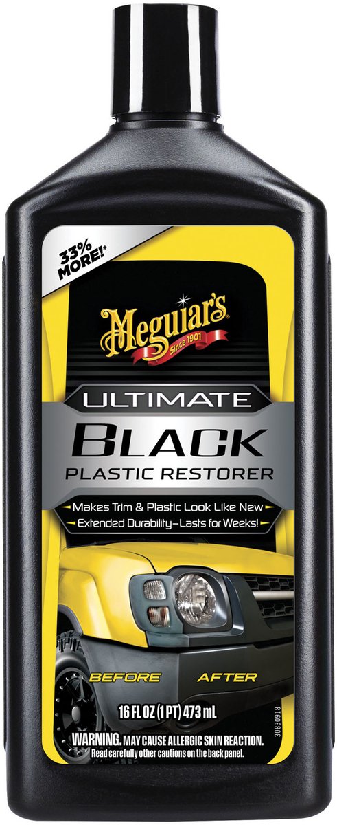 Meguiars Ultimate Black Plastic Restorer 473 ml Meguiars Ultimate Black Plastic Restorer 473 ml